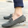 Men Casual Shoes Fashion Men Shoes Handmade Suede  Mens Loafers Bean Boots Moccasins Slip On Mens Flats Male Driving Shoes