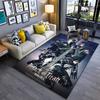 "Anime Style Carpet with Attack On Titan Final Season Print Design" Suitable for Use As an Anti-slip for Living Room Bedroom Sofas
