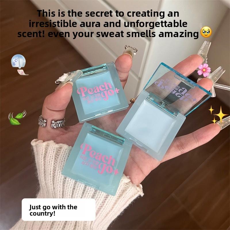 Small Box Solid Balm Perfume White Peach Oolong Balm Lasting Light Fragrance Girl Student Girl