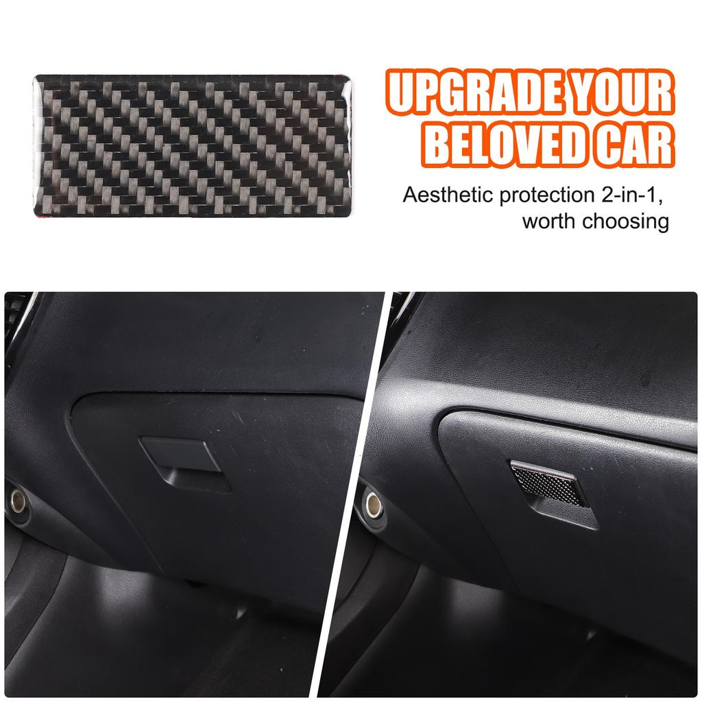 Soft Carbon Fiber Interior Center Console Trim Sticker For Nissan Juke 2011-