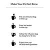 Herbea DESTRESSTEA | Shantam (Helps Relax Your Mind), 20 Tea Bags