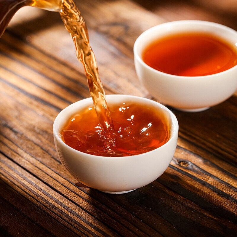 Yunnan Puerh Чай Пуэр Спелый чайный пирог Mystic Emperor Tribute Tea 357g/12.59oz — фото 4