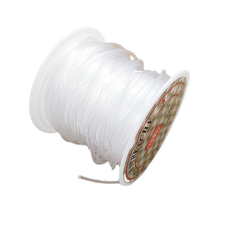 Kristallklar icke-elastisk pärlningstråd för DIY handgjorda hantverk