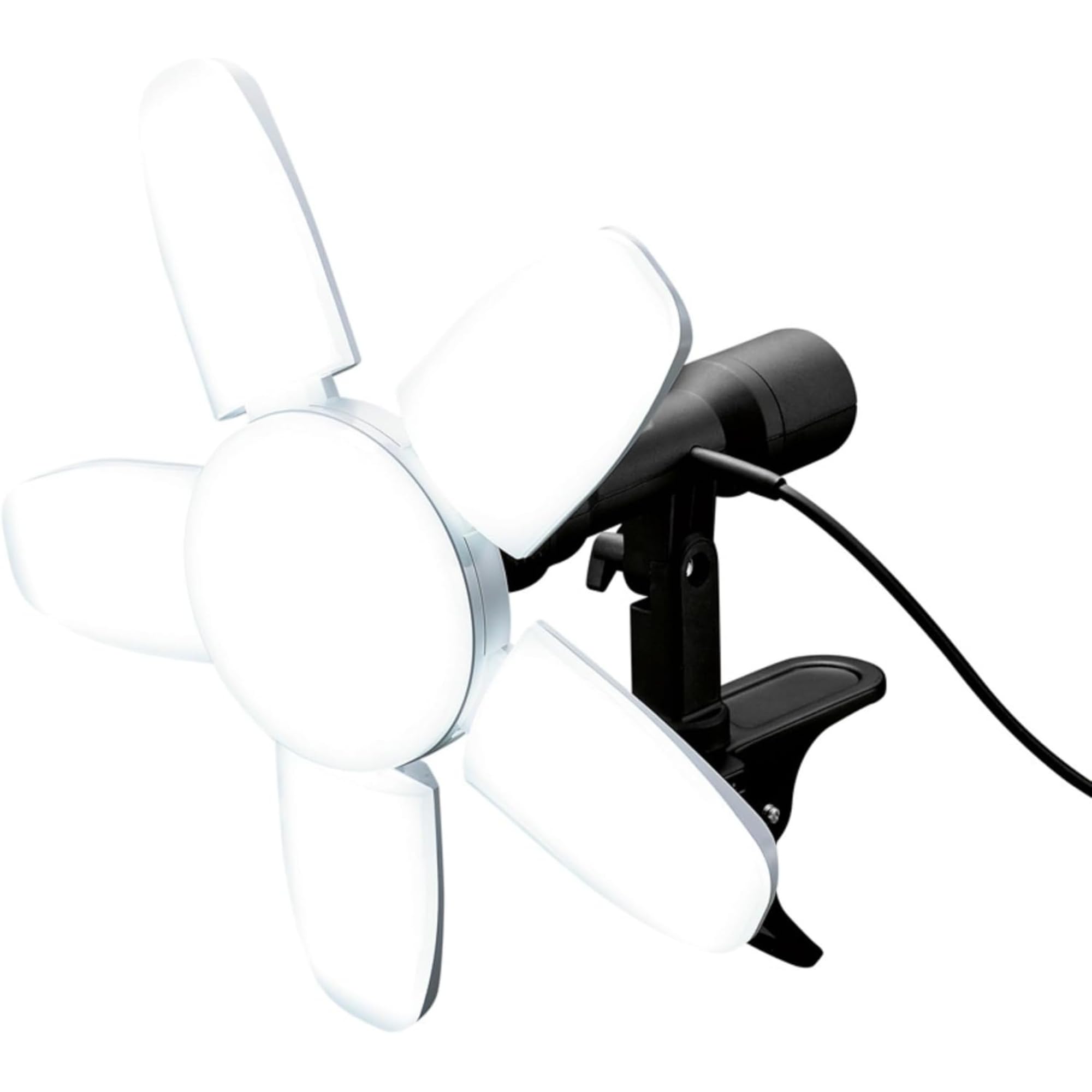 

Takagi SAKUTO 90W CLT-90SLC EARTH MAN LED Clip Light for Indoor Use, with Magnet, Work Light, and Floodlight, Adjustable Illumination Range by