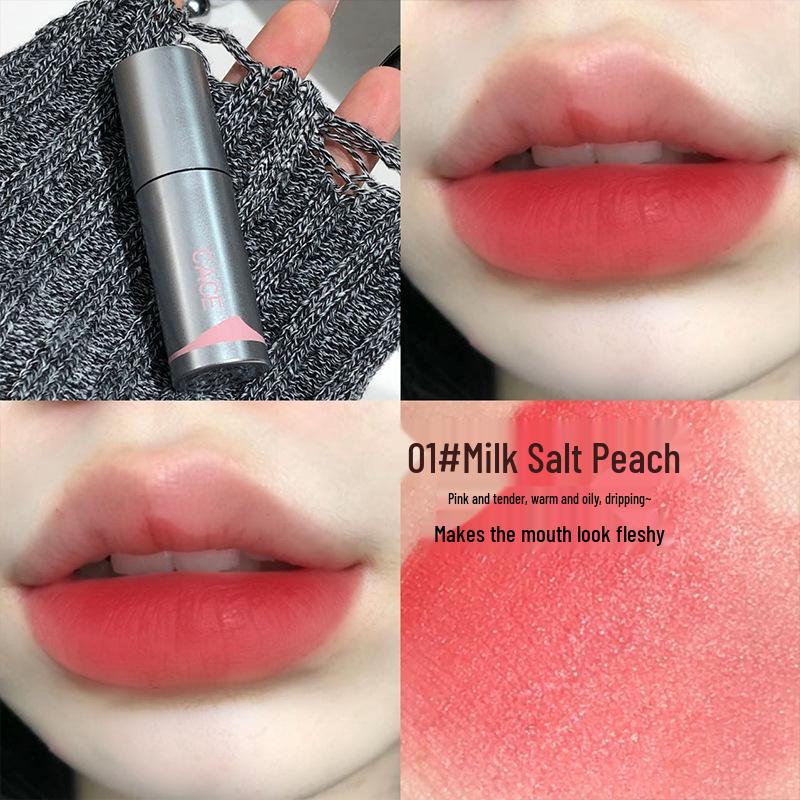 CACE Light Velvet Matte Nude Lipstick - Whitening & Affordable Student Makeup