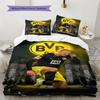Erling Haaland Force Bedding Quilt Set Quilt Cover Pillowcase Home Decoration Birthday Gift (1 * Duvet Cover + 2 * Pillowcase, Without Core)