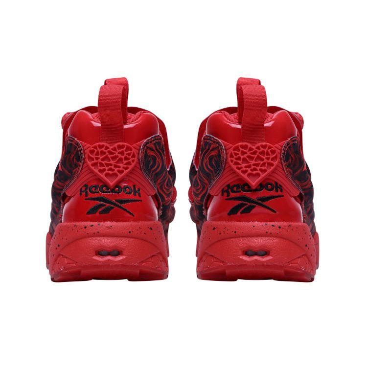 Reebok Instapump Fury Og Mu Unisex Rojo Primal Negro Día de San Valentín Dv9585