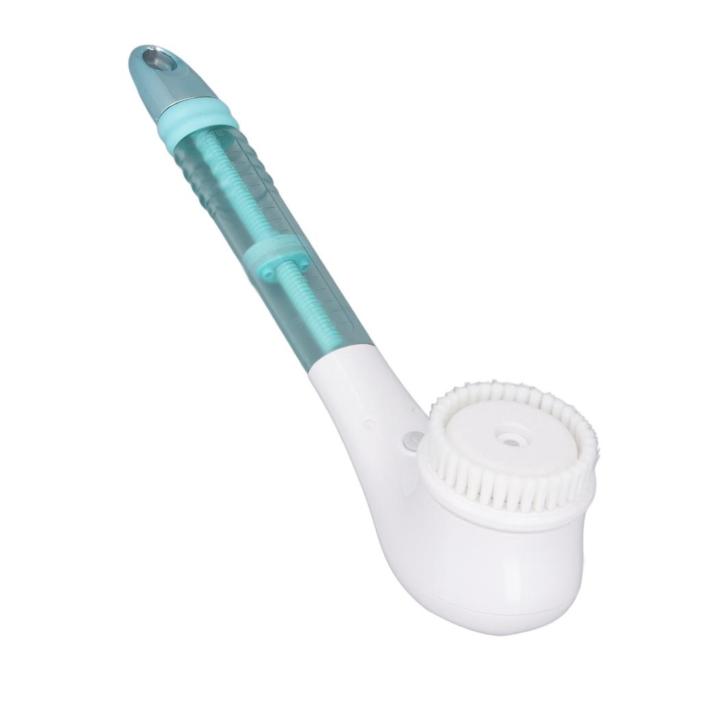 Electric Body Brush with Handle IPX6 Water Resistant Automatic Scubber Shower Brush Cleansing Bath Brush