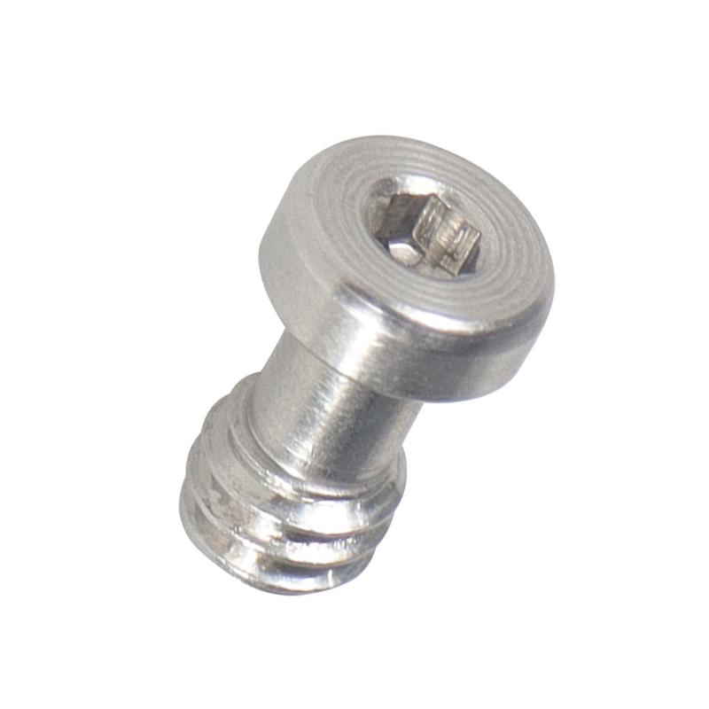5 Stück 1/4" Edelstahlschraube 1/4-20 Gewindebolzen Anti-Lockerungs Kamera Befestigungsschraube Kamera Schnellwechselplatte Feststellschraube