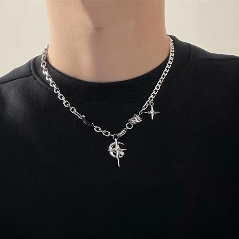 Boho Handmade Beaded Smiling Face Pearl Collar Clavicle Chain Fashion Imitation Pearl Necklace for Men Women Korean Jewelry