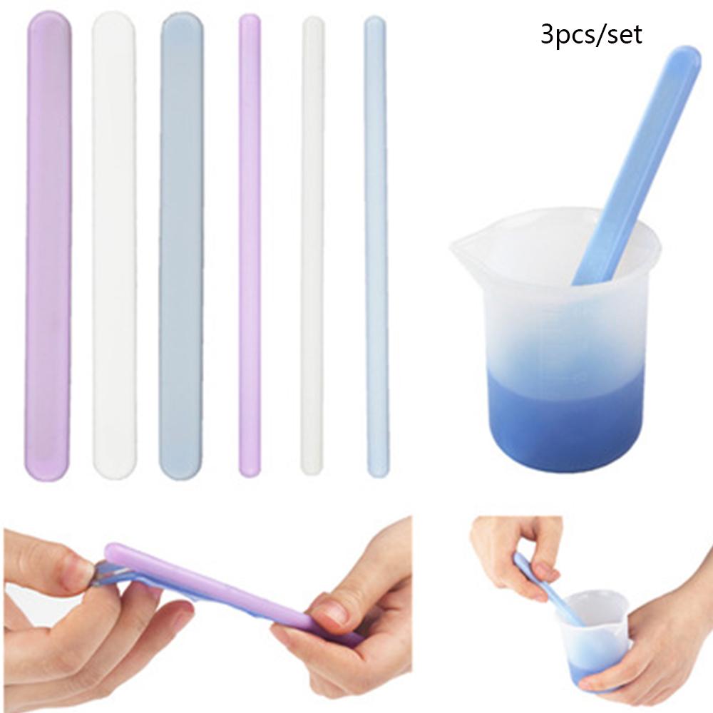 

Смола Круглый / Пластинчатый материал Смешанная смола Эпоксидный инструмент Ювелирный инструмент Силиконовый перемешивающий стержень