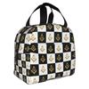 Freemasonry Symbol Lunch Bag Women Masonic Mason Freemason Thermal Cooler Insulated Lunch Box for Adult Office