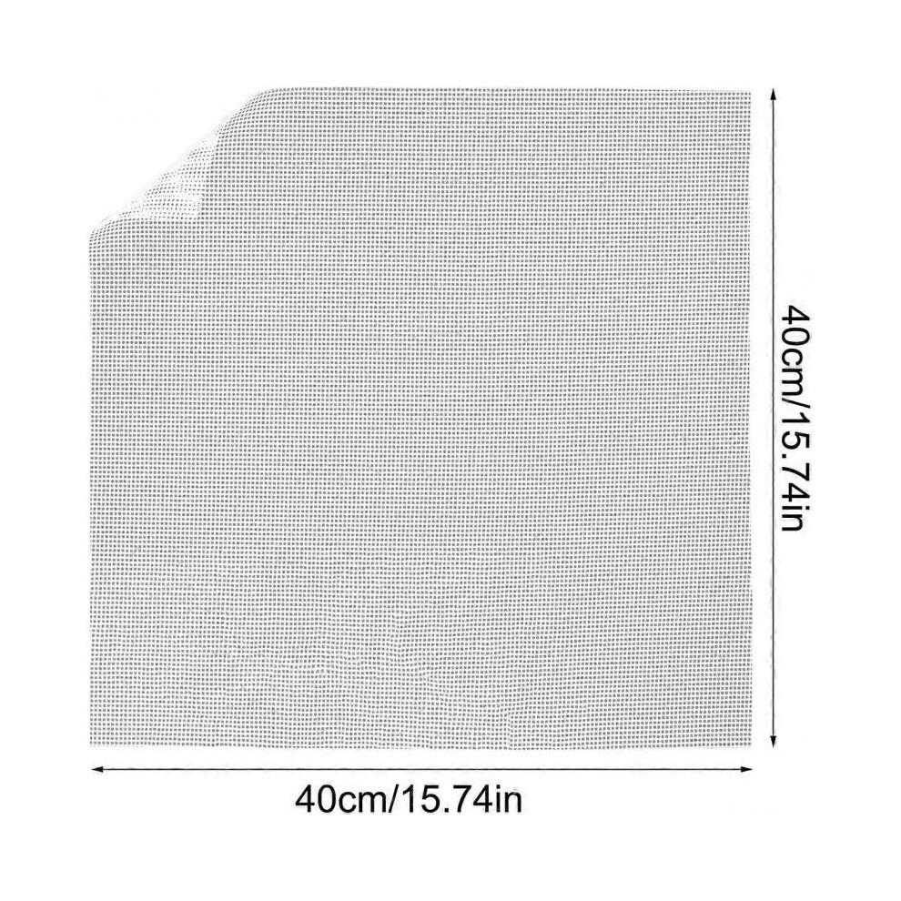 Hojas de Silicona para Deshidratador, Paquete de 10, 30 x 30/40 x 40 cm, Tapetes Cuadrados Antiadherentes para Deshidratador de Frutas para Alimentos, Secador de Frutas, Reutilizables 40x40 Cm