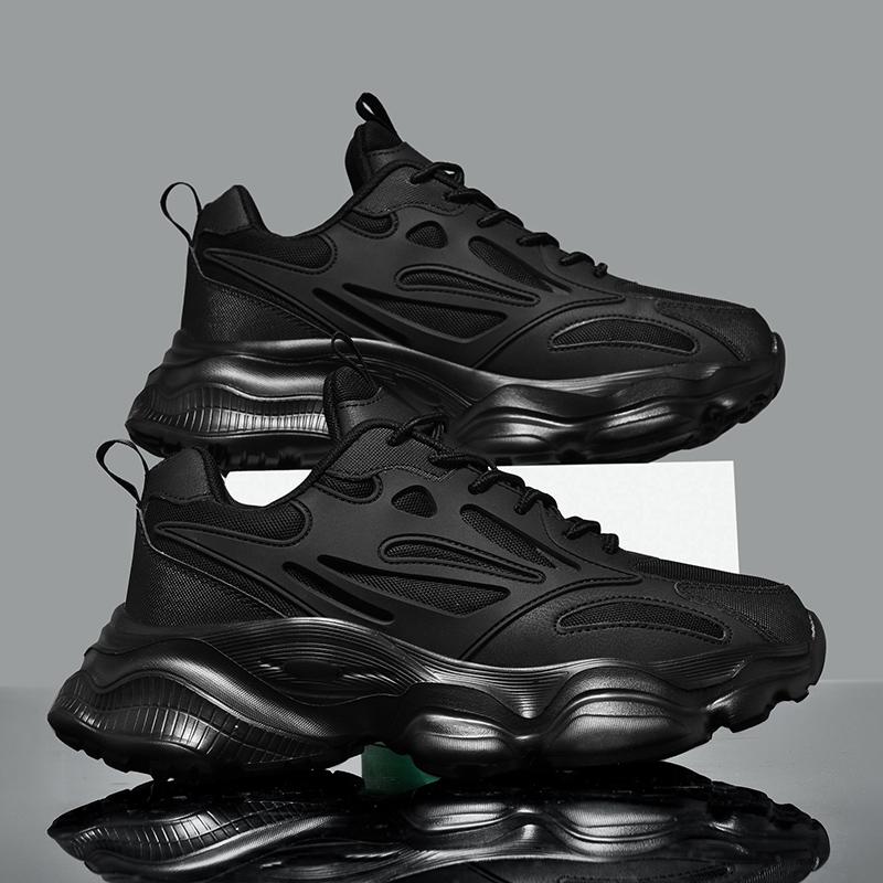 

Men s Sneakers Platform Casual Sport Walking Shoes Men High Quality Athletic Basketball Running Sneakers Man Good Trainers Shoes 48 чёрный