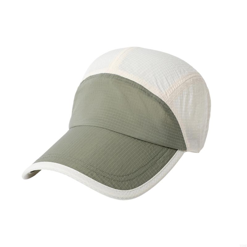 Quick Drying Polyester Baseball Cap With UPF50 Sun Protections And Adjustable Fit Running Hat For Outdoor Sports Y08E