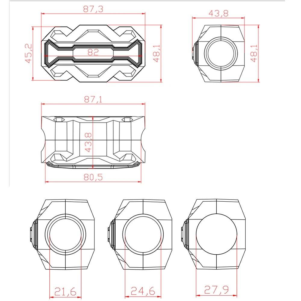 For BMW F 850 GS F850GS F750GS F750 F850 GS Adventure 2018-2022 2023 Motorcycle Engine Crash Protector CNC Trim Bumper Blocks