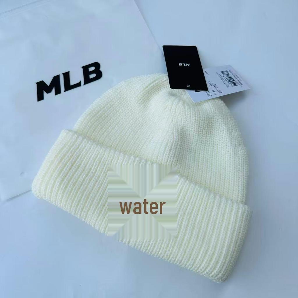 Unisex Koreanische Wollmütze - Warme, Lässige, Vielseitige Strickmütze mit NY-Logo für Herbst/Winter