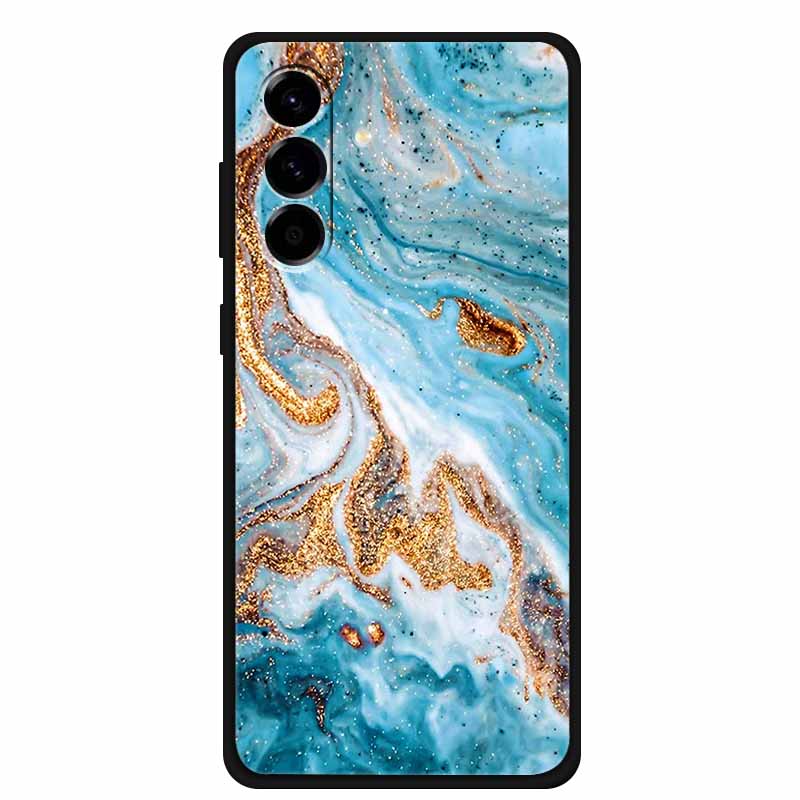 Custodia per Telefono per Samsung Galaxy S26 Custodia Nera in Silicone TPU Cover Posteriori per GalaxyS26 S 26 Custodia SamsungS26 Morbidi Paracolpi Protettivi