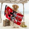 Arsenal Football Player Beach Towel Super Soft Microfiber Quickdry Fabric Comfortable Lightweight