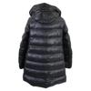 MONCLER SUYEN hoodie down coat O blackUsed