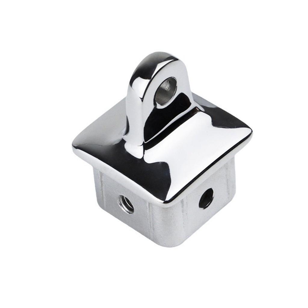 28mm/32mm Sliding Cap Marine Bimini Fitting for Awning Square Tubing Top Eye End Cap Marine Hardware Parts Easy Install