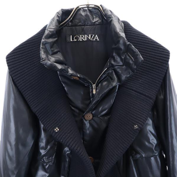 LORINZA made in Japan Rib Switching Jacket S black Men's Used