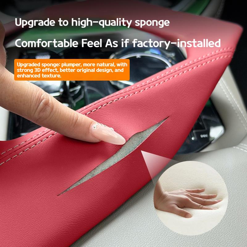For BMW X3 G45 2025 Car Central Control Gearshift Panel Gear Position Seamline Coverings for Car Interior Decoration Accessories