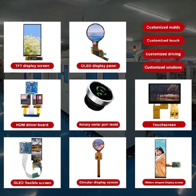 NonTouch TFTs LCD Screen Module 85.1x128.3mm Frame 5" 800x480Pixel for IoT Device Integration