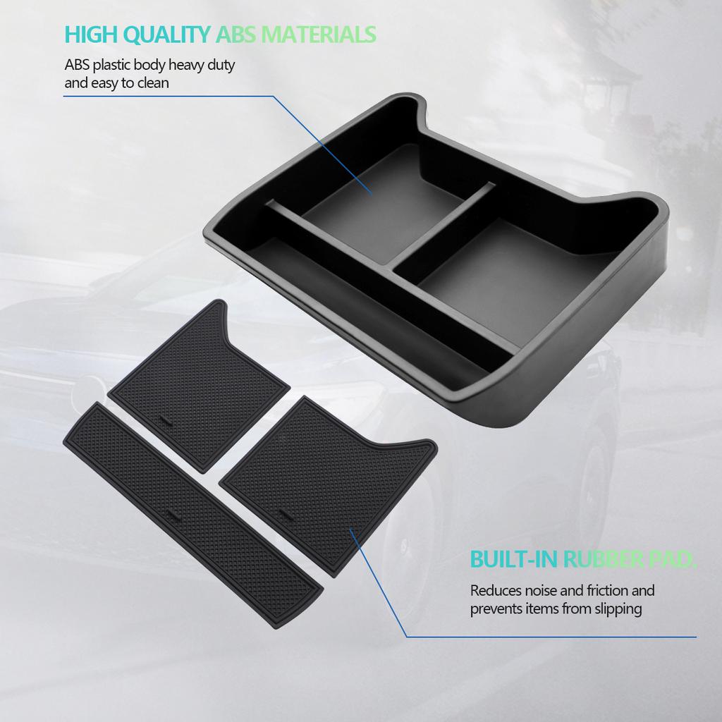 Car Center Console Armrest Storage Box Trims Tray for Volkswagen VW ID.4 ID4 ID 4 CROZZ Interior Organizer
