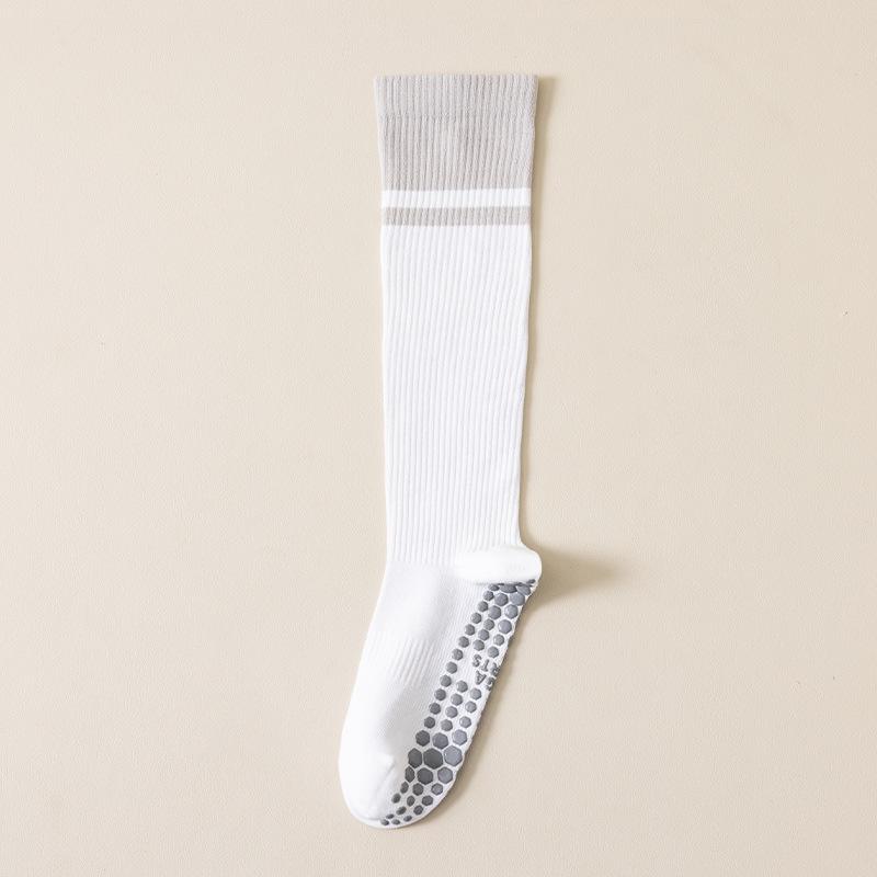 Women's Kinesiology Compression Calf Socks for Yoga, Pilates, Running, and Fitness