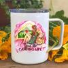 Clearance  Sales 25pcs 12oz Sublimation Stainless Steel Insulated Blanks Coffee Mug With Handle