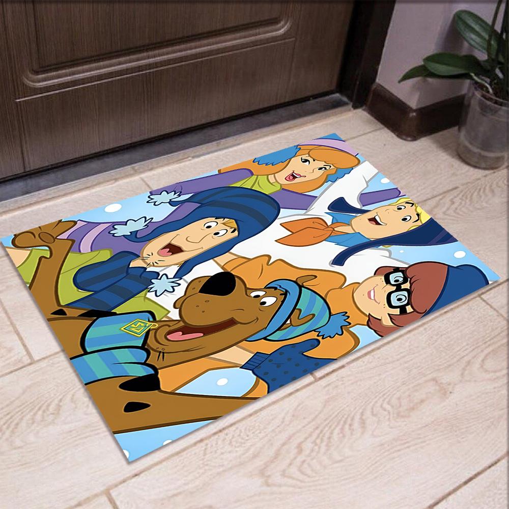 Scooby-Doo Printed Carpet Rug for Office Chair Living Room Bedroom Kitchen Room Decor Gifts