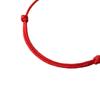 Silve Love Heart Red Rope Pull Bracele For Women Girl Minimalism Adjustable Jewelry Birthday Gift