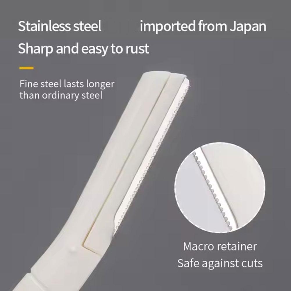 Advanced Eyebrow Trimming Knife Safe Anti-scratch Eyebrow Shaving For Men Set Beginner Women An F0I7