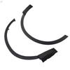 2 Pcs Front Wheel Flare Molding Trim 74115TLAA02 PP Wheel Mudguard Arches Set for CR‑V EX EX‑L LX Touring
