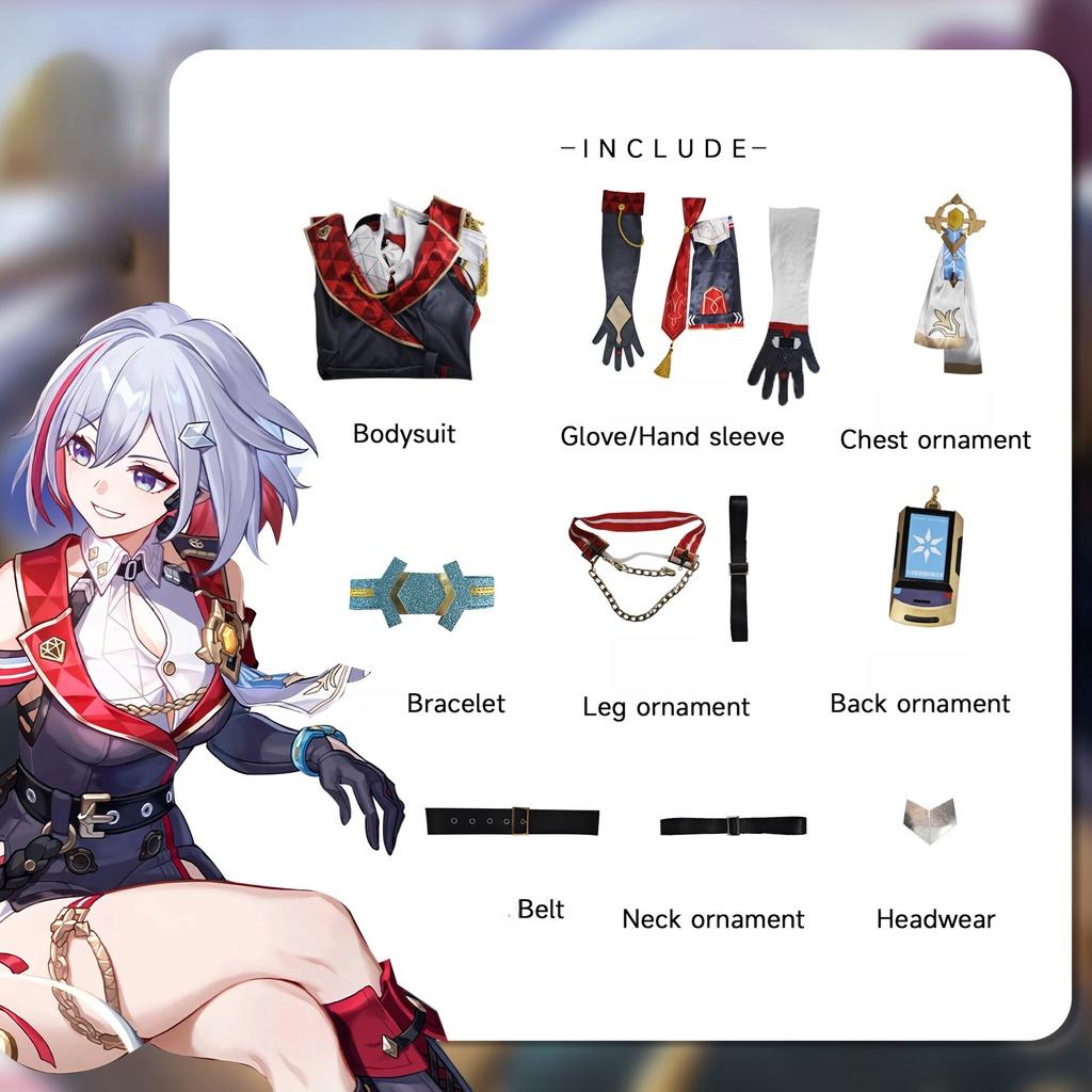 

Топаз Хонкаистар Железнодорожный Намби Косплей Костюм Униформа Игрового Персонажа Ролевая Игра 3XL