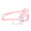 Kids Swim Goggles Cap Set HD Waterproof Fogproof Swimming Goggles with Protection Case Nose Clip Ear Plugs for Girls