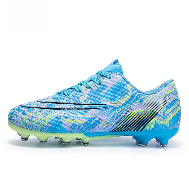 Zhenzu Men's Low-Top AG Spiked Lawn Football and Frisbee Training Shoes