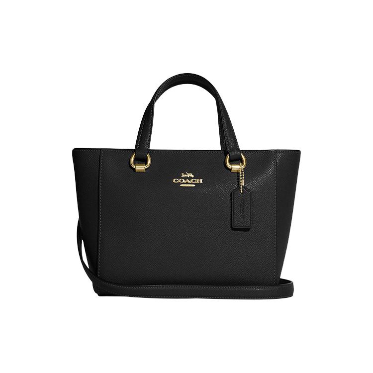 New COACH Alice Leather Handbag Shoulder Bag Crossbody Bag Small Size Women's Black CA224-IMBLK
