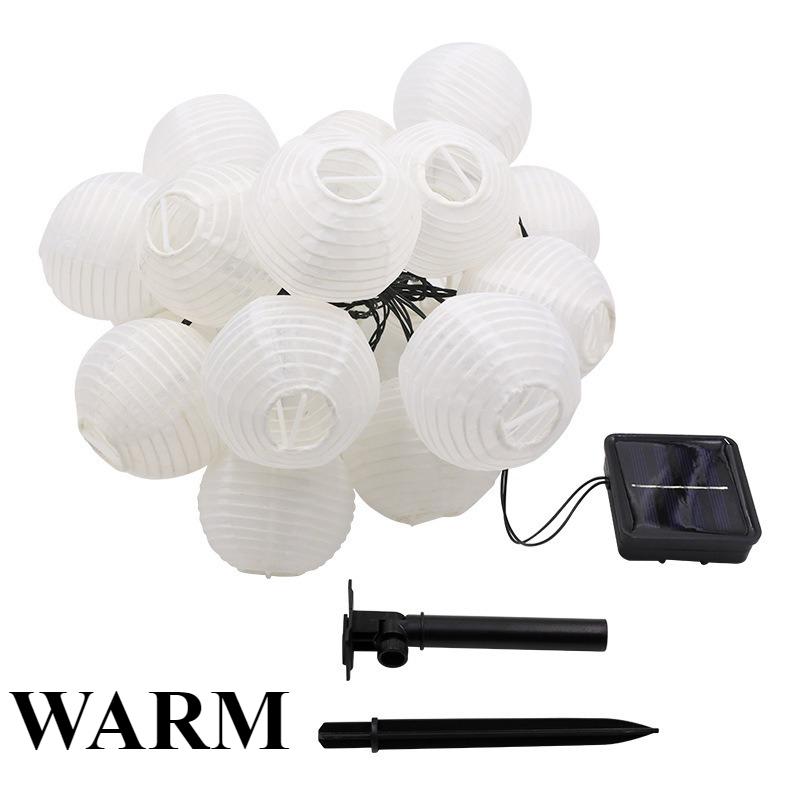 

Waterproof Lantern Solar String Fairy Light 6.5M 30 LED Outdoor Solar Power Lamp Christmas Garland for Weeding Home Garden Decor 3.5M 10LEDs-WARM