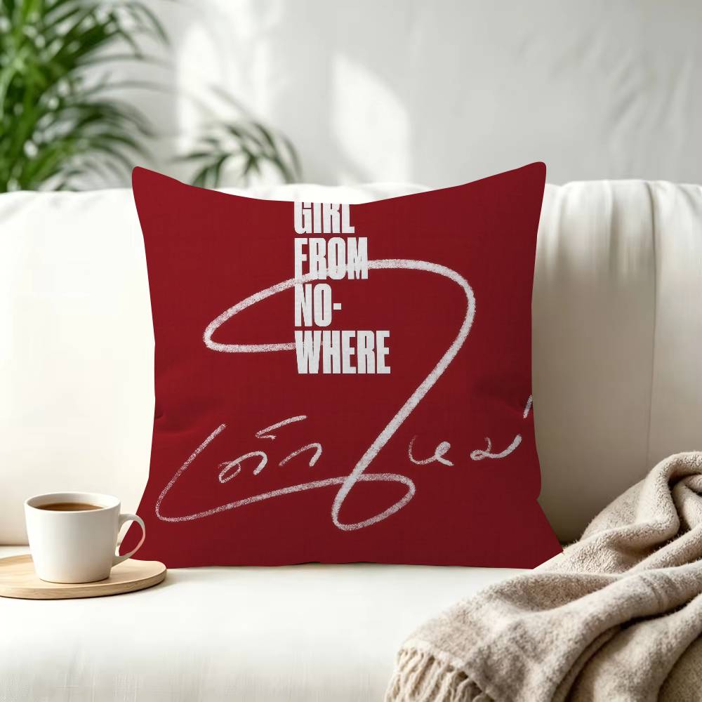 Thriller Girl from Nowhere Decorative Pillowcase Square Pillowcase Home Office Decorative Cushion Cover