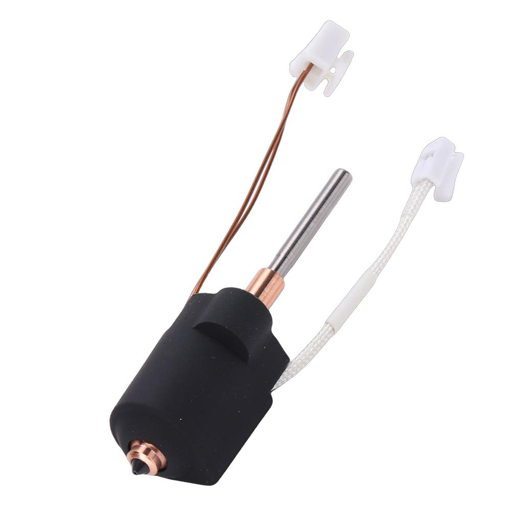 Ceramic Hotend Kit Fit for CREALITY K1C/K1 Max 3D Printer 0.8mm Integrated Hardened Steel Nozzle Ceramic Heating Block with Buckle Terminal
