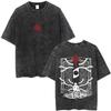 Washed Vintage Anime Fullmetal Alchemist Pride and Edward Elric Merch Tshirt Men Casual Oversized T Shirt Retro Cotton Tshirts