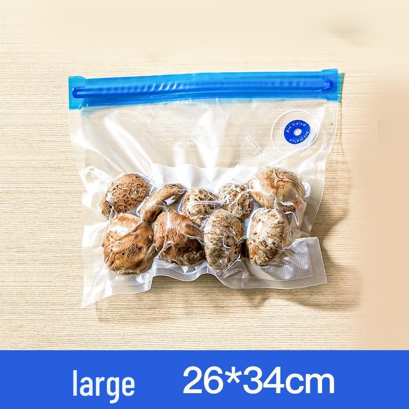 Pull-Out Transparent Food Storage Ziplock Bags - Thickened, Sealed, Freezer Safe for Fresh-Keeping