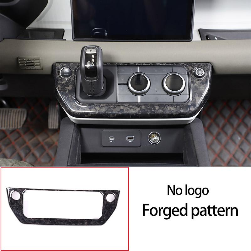 For Land Rover Defender 90 100 2020-2025 ABS Car Air Conditioning Mode Button Decorative Frame Sticker Car Accessories