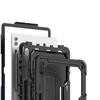 Armored case for Samsung Galaxy Tab S9 Ultra, 360 protection with stylus holder, Black