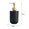 Liquid Soap Dispenser, Container Empty Bottles Ceramic Refillable Pump for