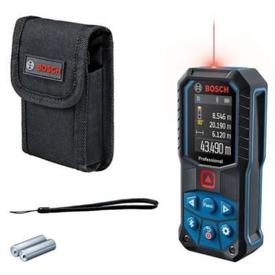 BOSCH GLM 50-27 C roter 2x1,5V Laser-Entfernungsmesser mit 2 AA-Batterien - 0601072T00