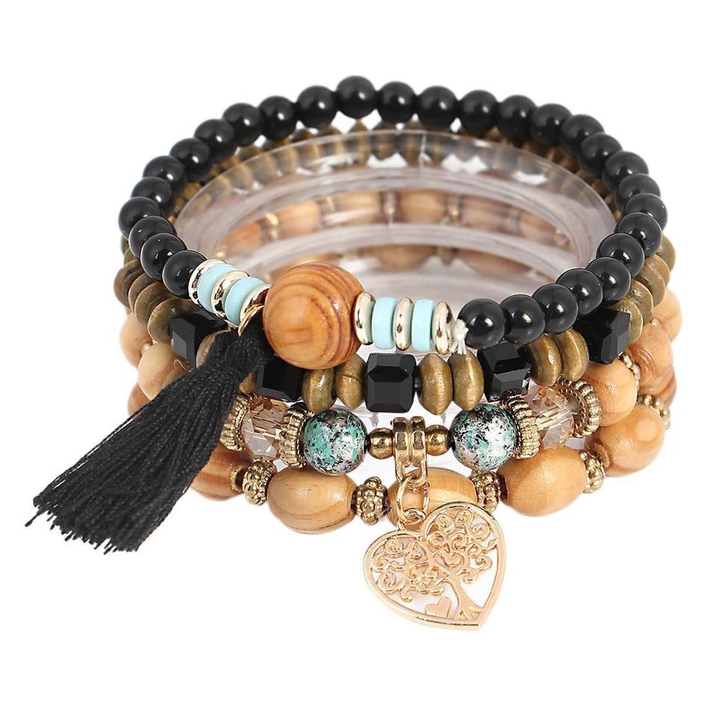 JYL TS Bracelet Bohemian  Smile Bead Style Brings Joy And Positive Vibes