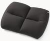 &ONDO Warm Bead Cushion, Charcoal, Titanium Coated, Cold Protection, Winter Warmer, Keeps Your Waist Warm, Thermos